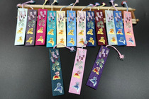  Su embroidery butterfly bookmark Hand embroidery Lotus bookmark Chinese characteristics handicraft souvenirs overseas fabric gifts