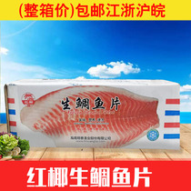 Red Coconut Snapper Fillet Snapper Fillet Sashimi Whole Box 8 Cati Frozen Multi-Province Sushi Cuisine Ingredients