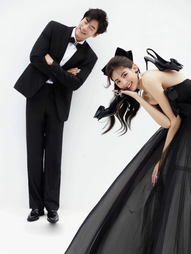 Ретро реквизит для фотографии, черный топ без лямок для влюбленных, свадебное платье, французский ретро стиль