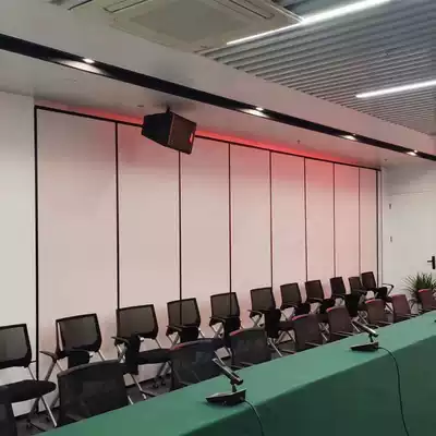 Hotel mobile partition hotel private room screen office folding door banquet hall activity soundproof high partition wall panel