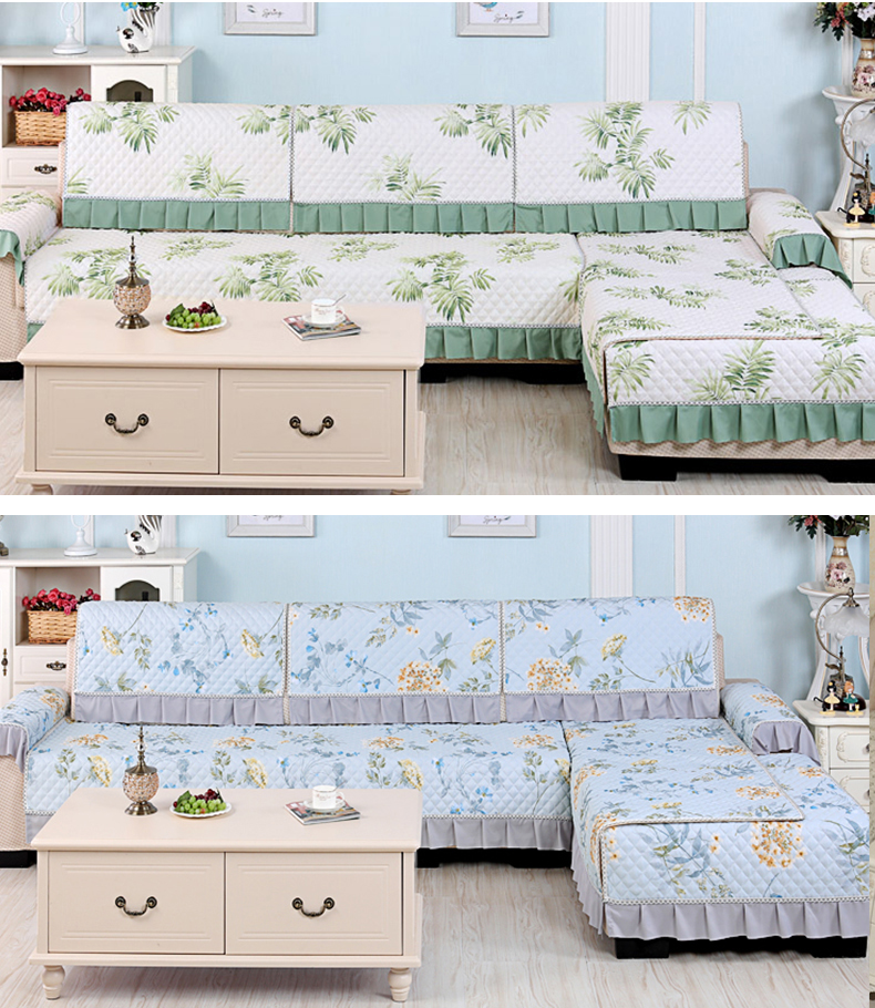 Sofa đệm Four Seasons chung nhỏ gọn sofa vải hiện đại đặt ra bao gồm tất cả bao gồm tất cả không phổ biến tấm vải liệm bìa đệm Bình - Ghế đệm / đệm Sofa bộ đệm ghế phòng khách
