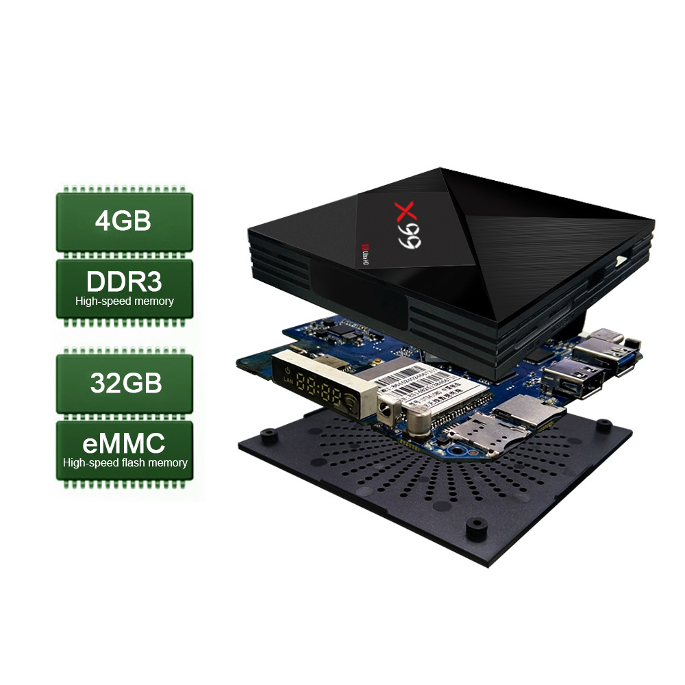 modem router wifi 6 mạng không dây wifi HD set-top box thông minh ai thoại 4g TV box 4k đầu đĩa cứng 32G cục phát wifi 4g giá rẻ