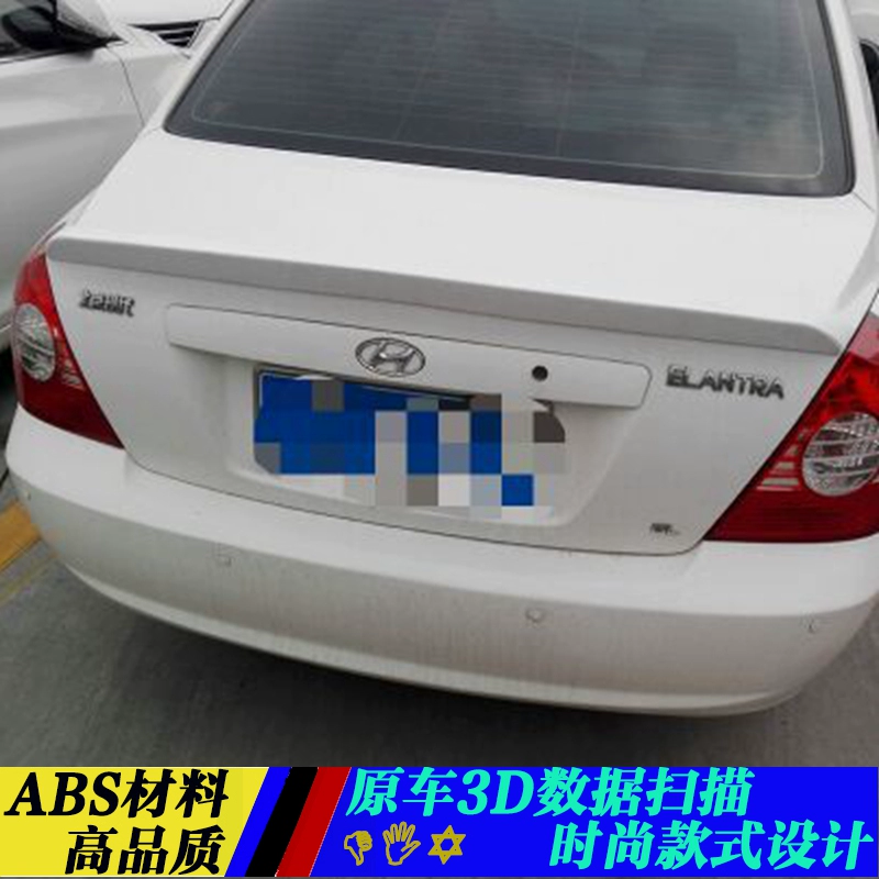 Thích hợp cho cánh gió phía sau Elantra hiện đại Cánh gió cụ thể Elan cánh đấm miễn phí dán cánh sau sửa đổi - Sopida trên