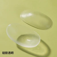 1 пара прозрачного силикона.