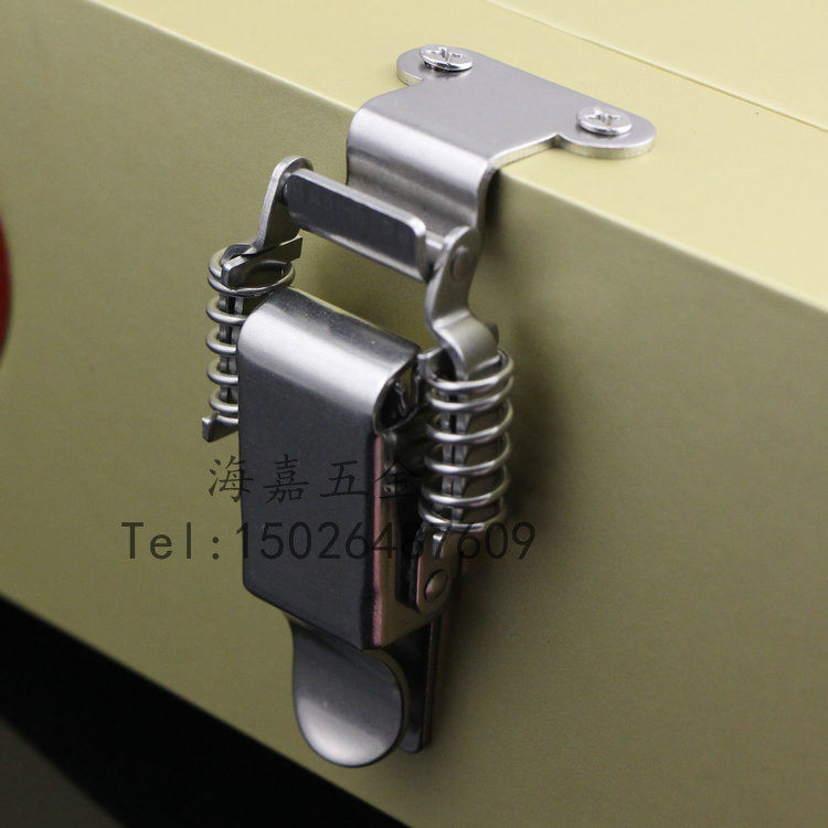 304 stainless steel incubator buckle stainless steel luggage buckle spring box buckle toolbox lock buckle spring lock buckle