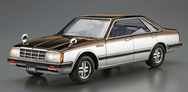 陽菜 1/24 230ローレル 1/24 ニッサン KHC130 ローレルHT2000SGX '72 - AOSHIMA SCALE MODEL