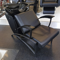 Head Wash Bed Hairdresseshop Special Saving Space Flush Bed Beauty Beauty Hair Salon Sitting Type Bed Hair Salon Half Lying Wash Head Chair