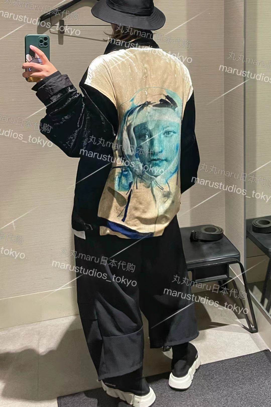 Продано Ценю йохджи Ямамото Ямамото предел james jean бархат печать короткий пальто Продано Ценю йохджи Ямамото Ямамото предел james jean бархат печать короткий пальто