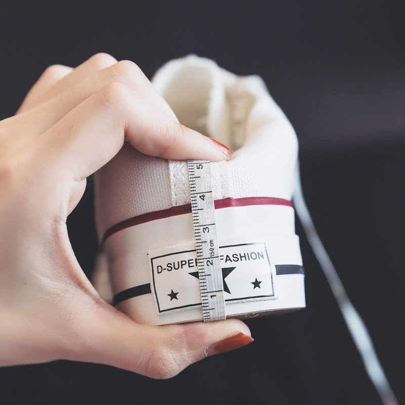 White sails shoes women 2021 new thick bottom women shoes exploits ultra fire 100 lap winter gush with heightening small white shoes