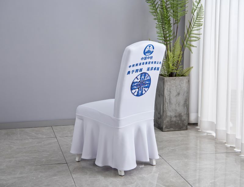 Stretch Chair Printing Logo Chair Shelf Printing Company Trademark Advertising