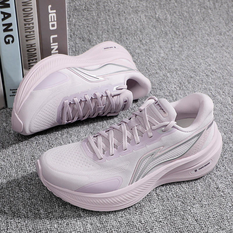 Li Ning Yueying 5 Running Shoes for Women 2026 Spring New Model Women's Ultra-Light Racing Sports Shock-Absorbing Breathable Sports Shoes