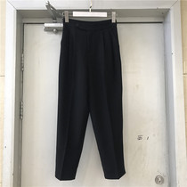 Small fox 19201 Korean version High waist straight cylinder Western clothing Pants Women Summer Style Casual Display Slim 90% Smoke Pipe Kharen Pants