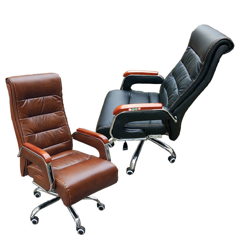 Genuine leather owner chair swivel class chair Lying Office Chair Lift computer Chair in talks Chair Conference chair