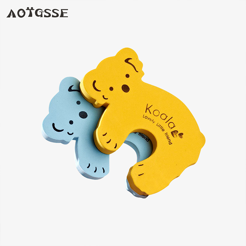 Baby anti-pinch hand door card Children's drawer sliding door door seam door clip card Baby anti-squeeze hand thickened safety door card