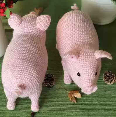 188 Pig Weaving Drawing Doll Chinese Illustrated Crochet Electronic Figure Wool Tutorial