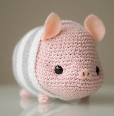 206 Pig Woven Drawings Doll Chinese Graphic Decontrol Needle Electronic Tumuli Tutorial-Taobao