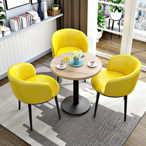 Reception conference in talks for table and chairs Combined guests office Leisure Café Milk Tea Shop Small Family balcony table and chairs