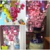 Mô phỏng Hoa đào cành hoa giả Hoa đơn khô Hoa trang trí phòng khách Twig Hoa mận Hoa giả Cây giả trang trí sân vườn - Hoa nhân tạo / Cây / Trái cây