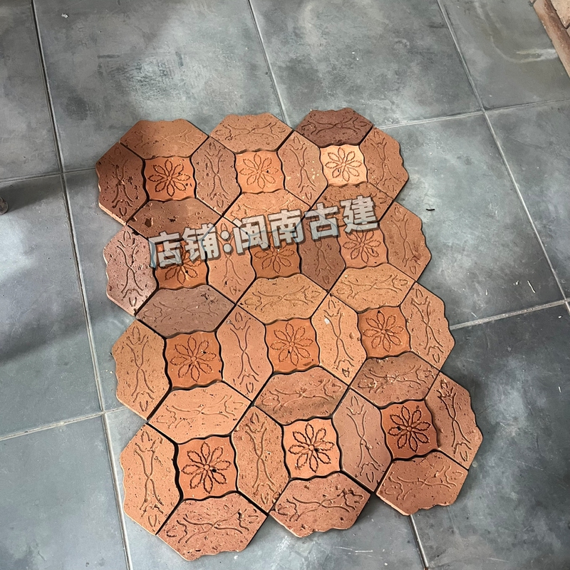 Designer-Style Southern Fujian Red Brick Tiles, Creative Art Bricks, Red Strip Bricks, Antique-Style Bricks, Clay Red Brick Texture Background Wall Designer-Style Southern Fujian Red Brick Tiles, Creative Art Bricks, Red Strip Bricks, Antique-Style Bricks, Clay Red Brick Texture Background Wall