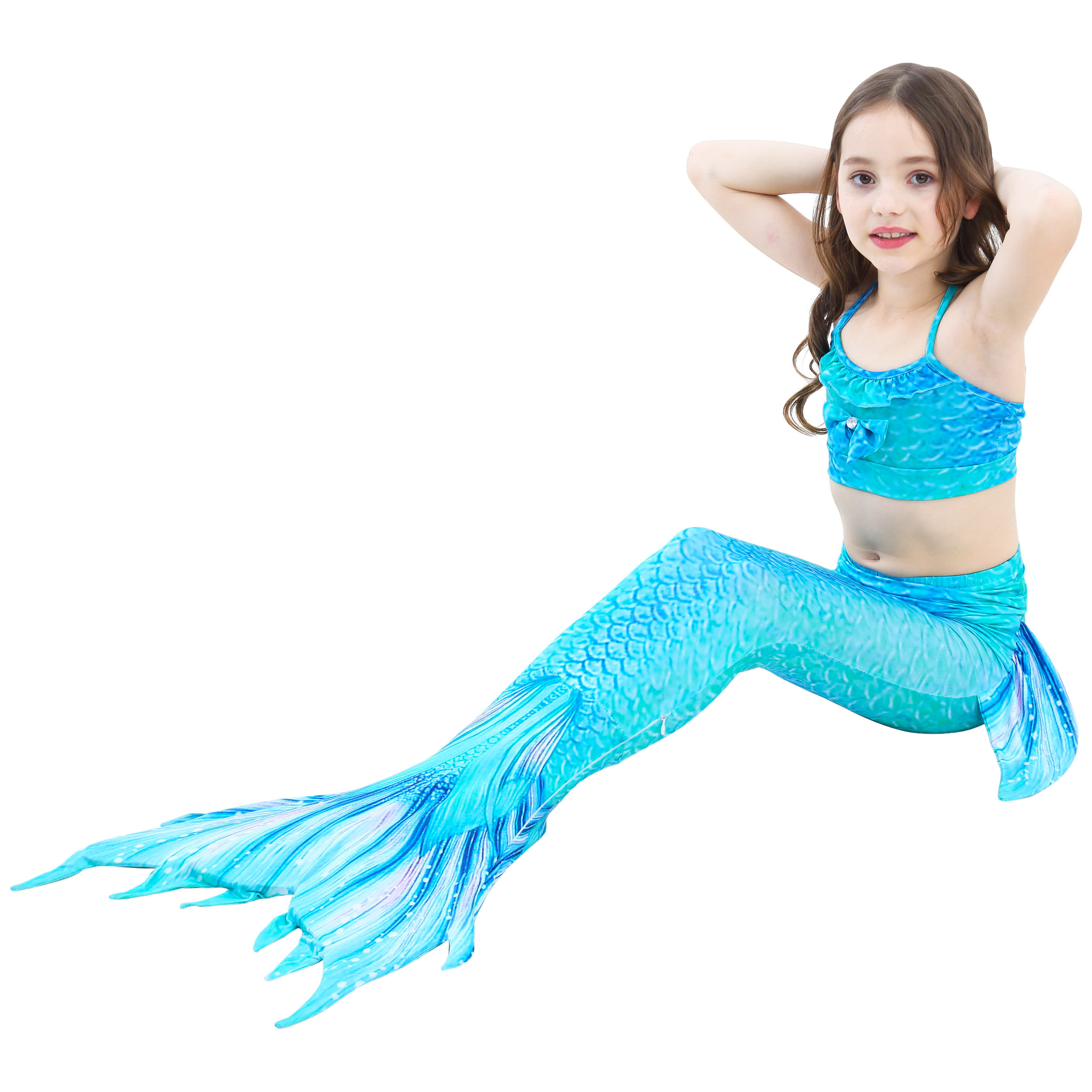 Bộ trang phục nàng tiên cá đuôi cá! Cô gái váy nàng tiên cá váy nàng tiên cá váy công chúa đồ bơi giá tốt