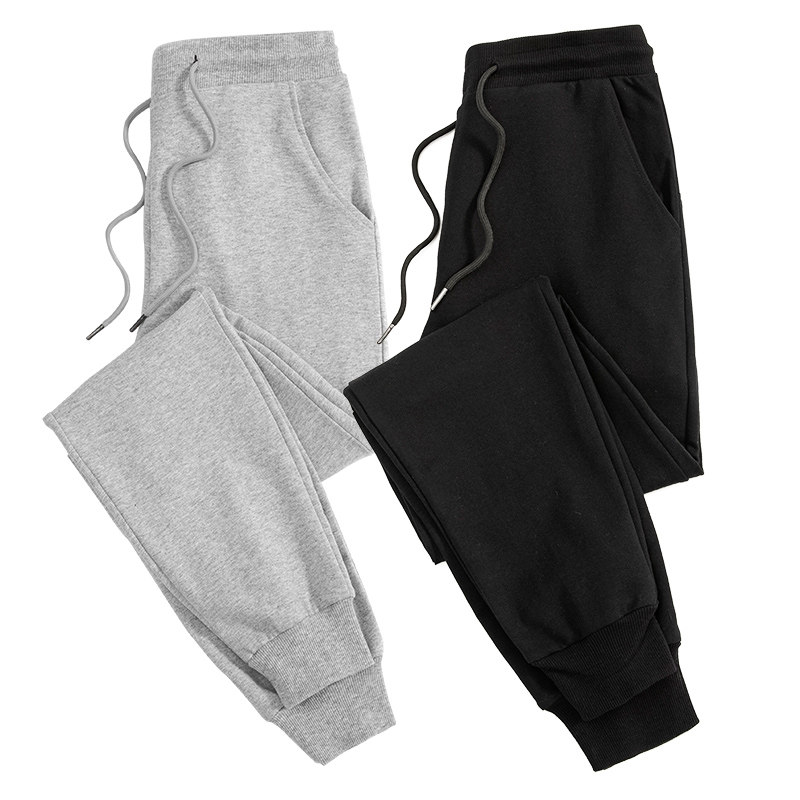 Spring and Autumn Sports Pants Boy Tide Bowl Leisure Plus Gray Basketball Small Softball Package Pants