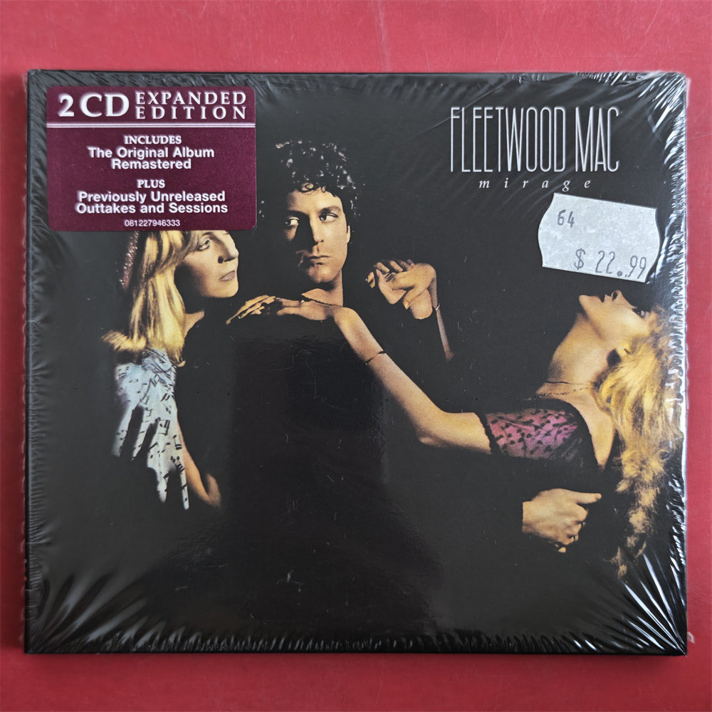 Fleetwood Mac Band Fleetwood Mac Mirage 2CD Американская версия Совершенно Новая Изображение 1
