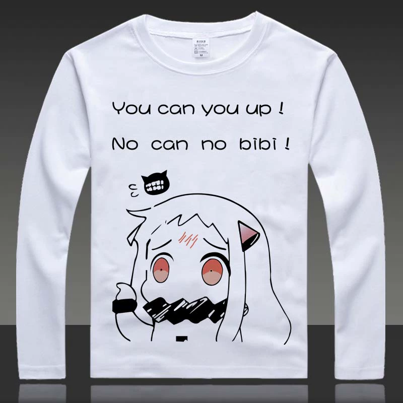 Hạm đội Bộ sưu tập Tàu Niang North Qi Ji Áo thun Anime áo thun dài tay nam nữ nhổ quần áo xung quanh - Carton / Hoạt hình liên quan