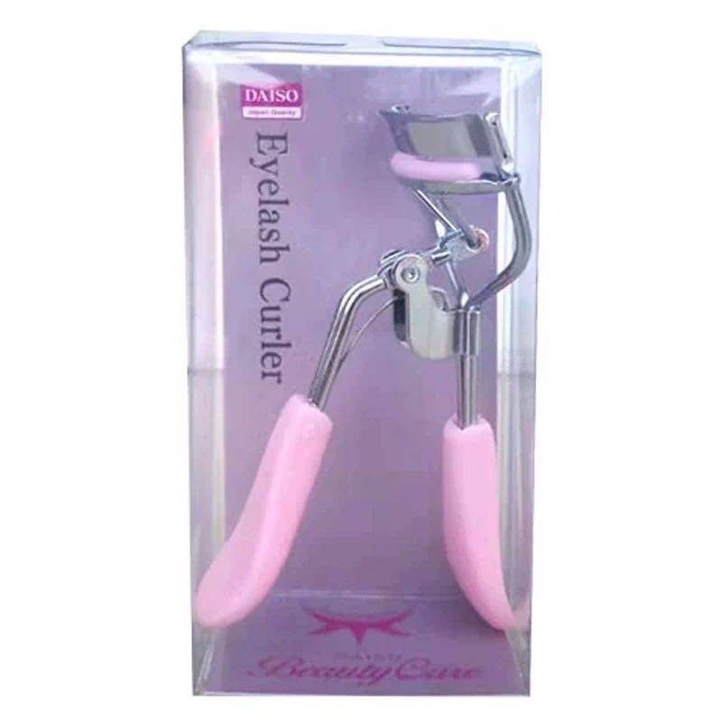 Japan Daiso eyelash curler pink violet nonslip new eyelash curler