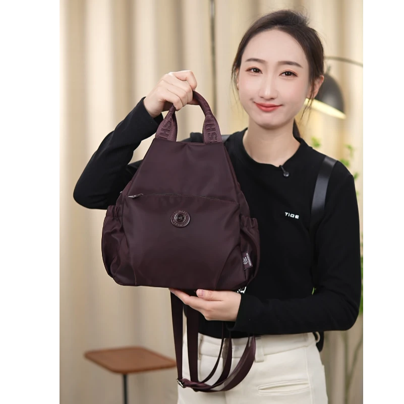 Spring and Summer New Product, Multi-Functional Waterproof Design Backpack, Cross-Body Handbag, Chest Bag, Large Capacity, Multi-Pocket Women's Bag Spring and Summer New Product, Multi-Functional Waterproof Design Backpack, Cross-Body Handbag, Chest Bag, Large Capacity, Multi-Pocket Women's Bag