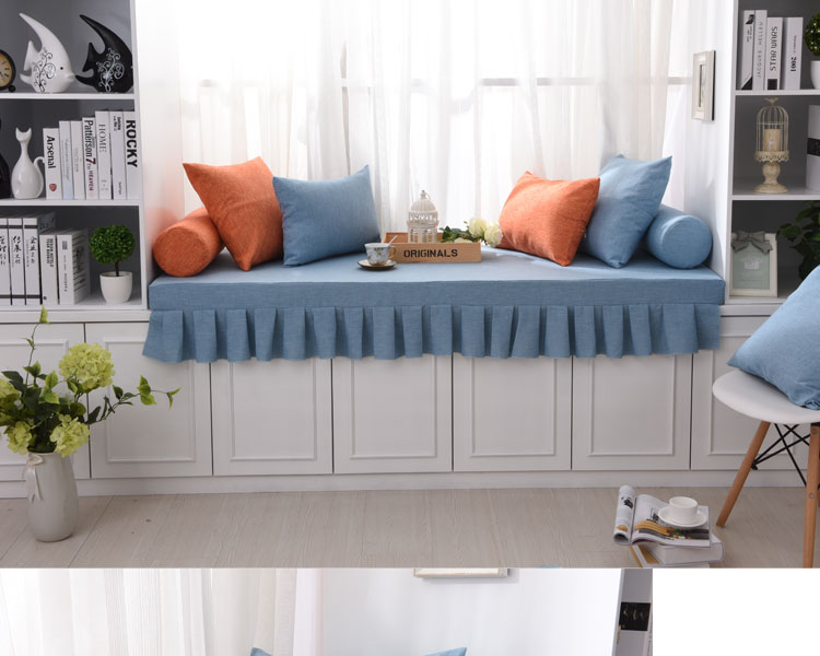 Yiyu bông cùi gối sofa gối xe văn phòng đệm với lõi - Trở lại đệm / Bolsters gối mền 2 trong 1