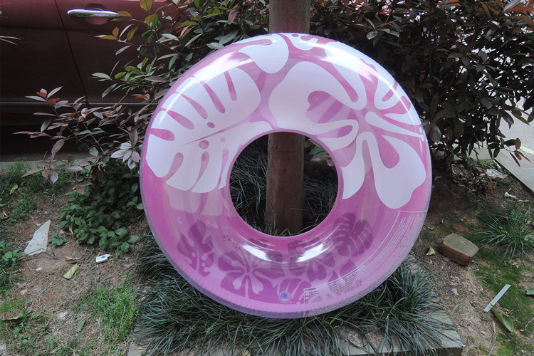 Vòng bơi ba màu chính hãng INTEX Hibiscus phao cứu sinh dành cho người lớn phao trẻ em phao bơi naturehike