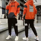 Tide, демисезонная трендовая толстовка с капюшоном, в корейском стиле