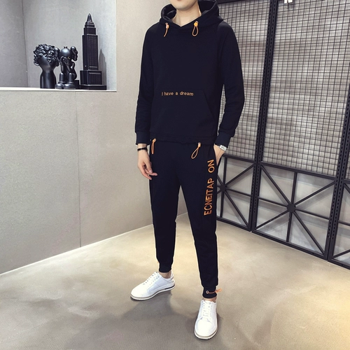 Трендовая толстовка, осенняя куртка для отдыха, комплект, популярно в интернете, в корейском стиле, коллекция 2021