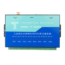 YT-6608RS Ethernet to 8-way RS485 serial server TCP IP to 8-way 485 converter