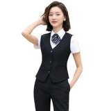 Комплект подходит для мужчин и женщин, летний жилет, пиджак классического кроя для отеля для работы