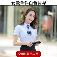 【Женский фонд】 Одиночная белая рубашка