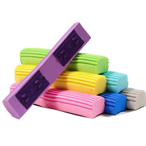 Mop head Absorbent sponge replacement head Universal rubber cotton folding roller water-squeezing mop head Replacement mop head