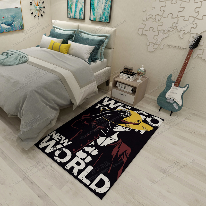 trendy living room kaws carpet bedroom bedside blanket personality bla coffee table mat cloakroom tide brand floor mats can be customized