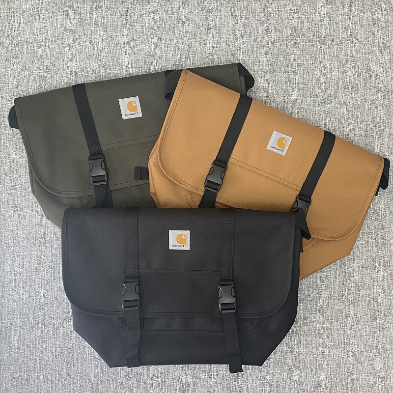 In-Stock Carhartt Wip Parcel Bag Crossbody Shoulder Messenger Bag Student Backpack In-Stock Carhartt Wip Parcel Bag Crossbody Shoulder Messenger Bag Student Backpack