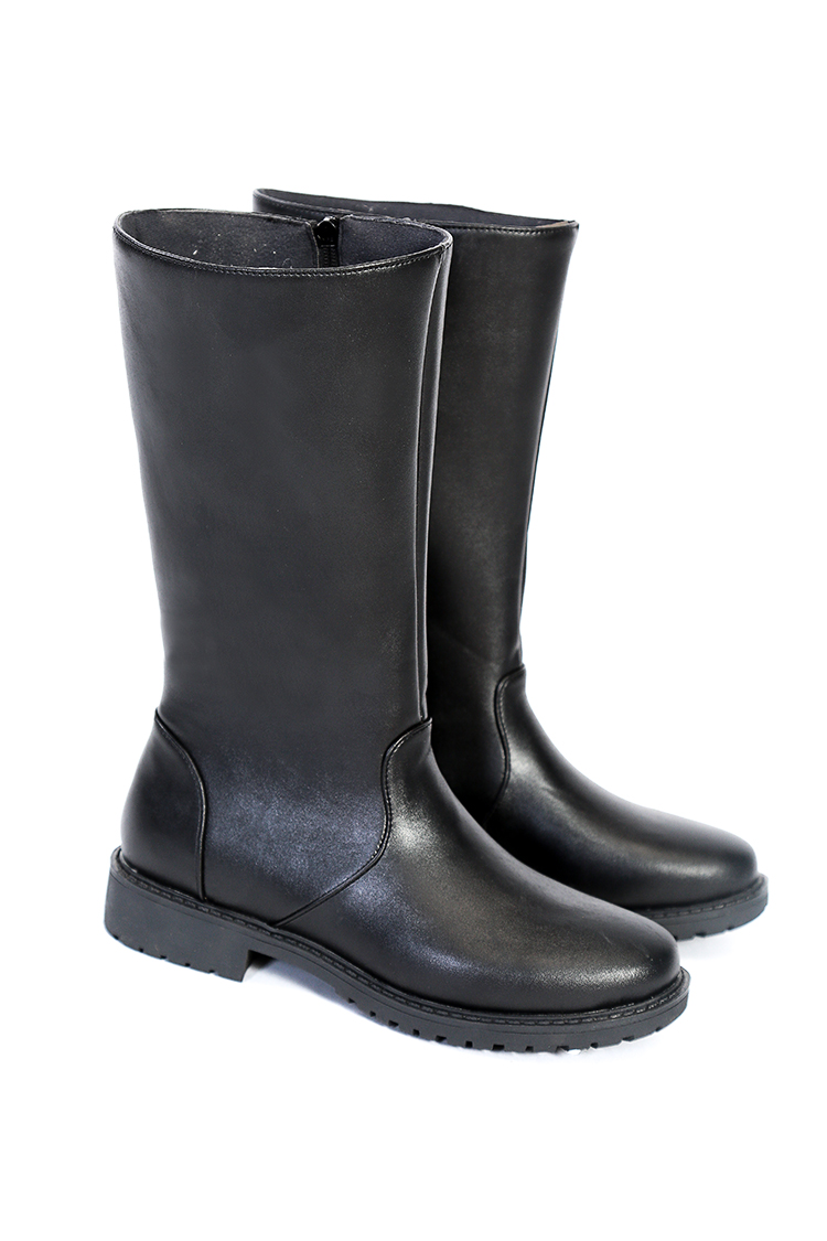 New military parade long boots honor guard high military boots riding boots men's and women's stage performance performance officer boots