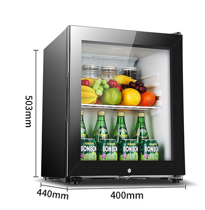 Kindergarten Food Retention Cabinet Small School Canteen Dinner Table Fridge Refreshing Refrigerated Cabinet Transparent with lock small fridge