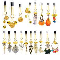 Stimulation breast chest massager Gold Division Dairy nip clingy lip clip teasing Twin Peaks Couples Spice alternative Toys