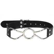 Stoning stainless steel fork opening shackle with large diameter Spice Mouth plug Breast Clip Binding Bondage Adults Supplies Alternative Toys