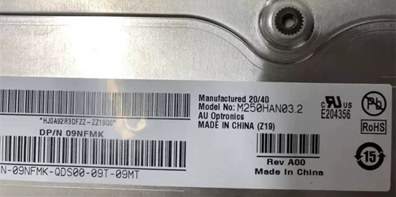 Original AW2521H LCD module m250han03.2 m250HAN03.0M250HAN01.6/1.7/2