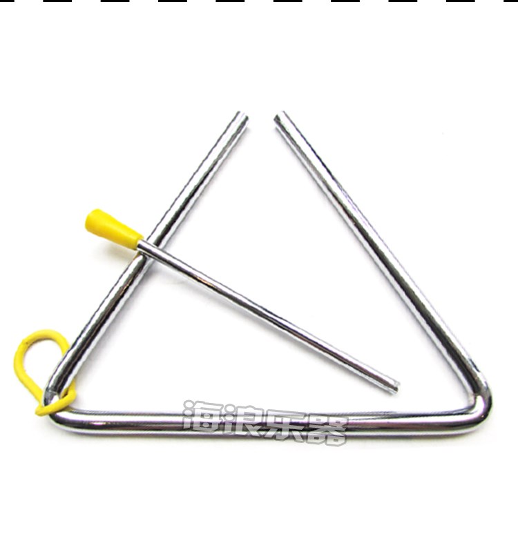 Sóng nhạc cụ Tam giác nhạc cụ sắt 6 inch trẻ em nhạc cụ gõ trẻ em đồ chơi âm nhạc nóng được đề nghị - Đồ chơi nhạc cụ cho trẻ em đàn organ trẻ em