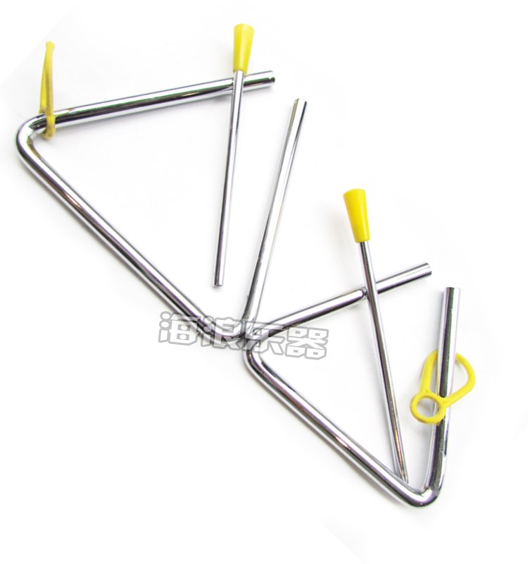 Sóng nhạc cụ Tam giác nhạc cụ sắt 6 inch trẻ em nhạc cụ gõ trẻ em đồ chơi âm nhạc nóng được đề nghị - Đồ chơi nhạc cụ cho trẻ em đàn organ trẻ em