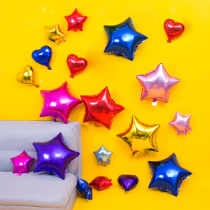 Creative stars love aluminum film balloon childrens birthday arrangement balloon wedding room wedding party confession decoration