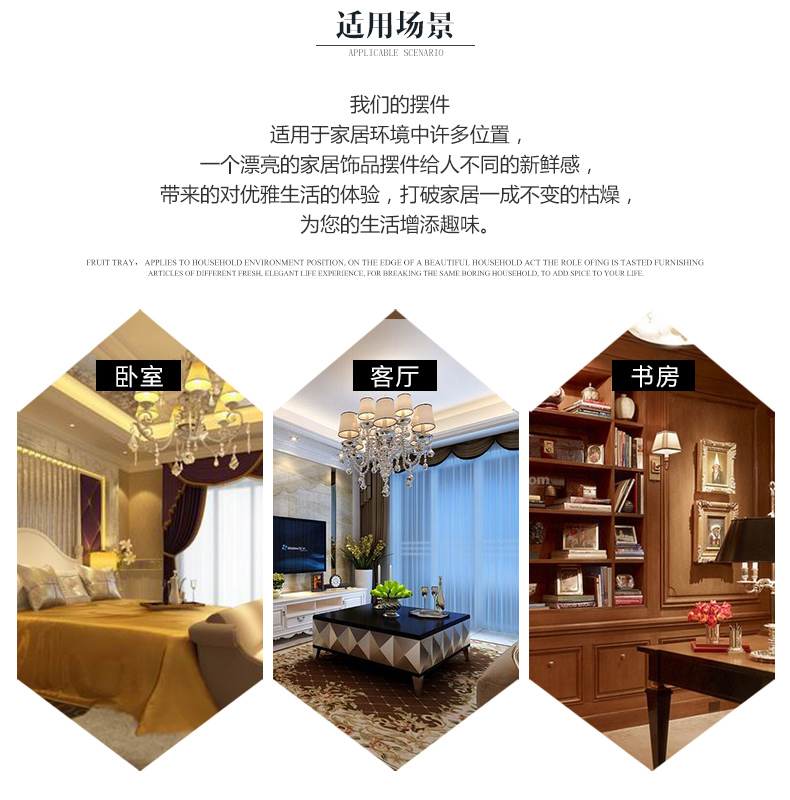 European creative decoration decoration plate furnishing articles American household act the role ofing is tasted setting wall hanging dish ceramic sat dish