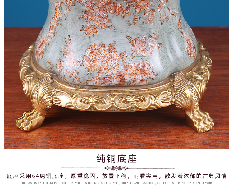 New classical household soft outfit storage tank wine furnishing articles American European sitting room porch ceramics handicraft ornament