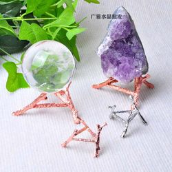 생 스톤 광석 마크 장식 금속베이스